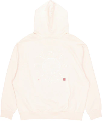 李寧運動時尚寬鬆刺繡logo連帽衫 燕麥米色 AWDR231-1 Lookbook 李寧運動時尚寬鬆刺繡logo連帽衫 燕麥米色 AWDR231-1