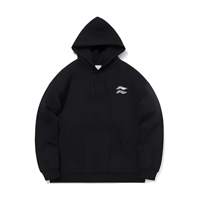 Li-Ning Sports Fashion Pullover Sweatshirt Unisex Black AWDQB38-1