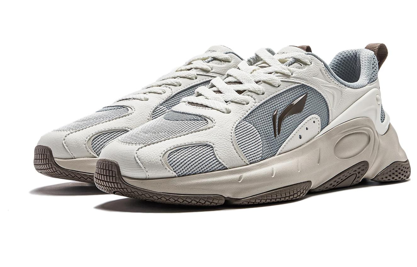 Lookbook 리닝 스포츠 라이프스타일 슈즈 '베이지 그레이' AGCT391-3