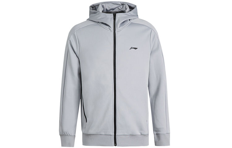 Li-Ning Sports Life Series Breathable Hooded Jacket - Gray AWDR651-2