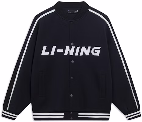 Li-Ning Sports Lifestyle Colorblock Logo Bomber Jacket Black Unisex AWDT545-2 Buy Li-Ning Sports Lifestyle Colorblock Logo Bomber Jacket Black Unisex AWDT545-2