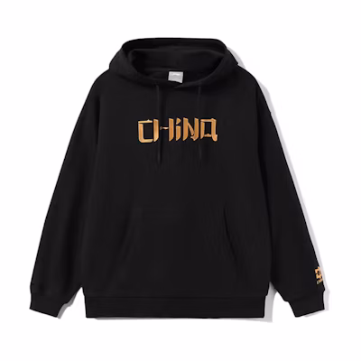 Li-Ning Sports Lifestyle Embroidered Pullover Sweatshirt Unisex Black AWDRB80-2