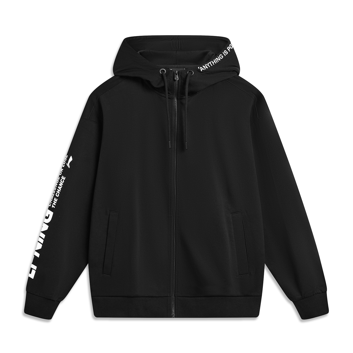 Li-Ning Sports Lifestyle Hoodie Far-Infrared Warm Antibacterial Unisex Black AWDTB39-2