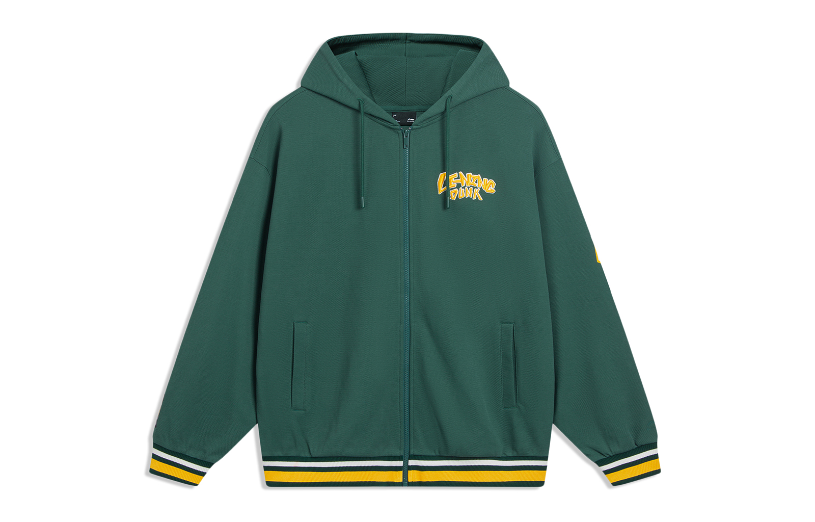 Li-Ning Sports Lifestyle Letter Zip Sweatshirt Unisex Turquoise AWDT549-3