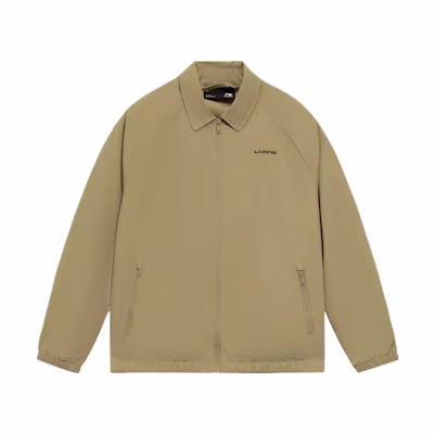 Li-Ning Sports Lifestyle Long-Sleeve Woven Jacket Khaki AJDS853-3
