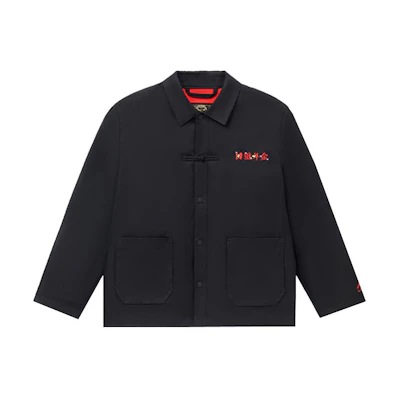 Li-Ning Sporty Loose-Fit Jacket Black - Rich Harvest Theme, Fall Collection AFDS029-2