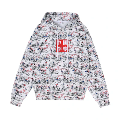 Li-Ning SS20 Fashion Show Hoodie Pullover White AWDQ243-1