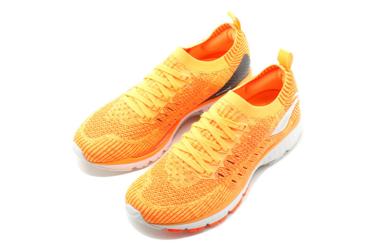 Lookbook Li-Ning Stabiliteit Professionele Hardloopschoen ''Oranje Knit'' ATHERN0-3