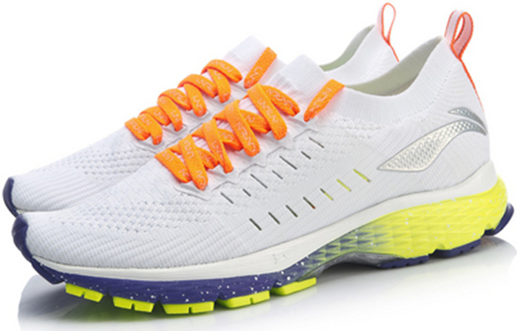 Lookbook Li-Ning Stability Running Schoen ''Wit Oranje'' ARZN001-6