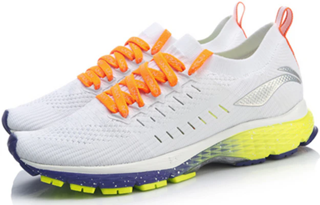 Li-Ning Stability Running Schoen ''Wit Oranje'' ARZN001-6 Lookbook Li-Ning Stability Running Schoen ''Wit Oranje'' ARZN001-6