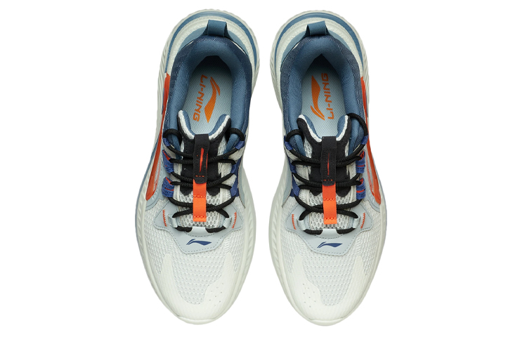 Shop Li-Ning Star Spark Low ''Weiß Blau'' AGLR085-4