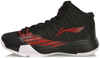 Li-Ning Storm High-Top Basketball Shoes 'Black Red' ABPP003-2 Li-Ning Storm High-Top Basketball Shoes 'Black Red' ABPP003-2