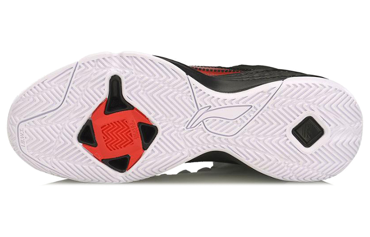 Purchase Li-Ning Storm Scarpe Basket Alte ''Nero Rosso'' ABPP003-2