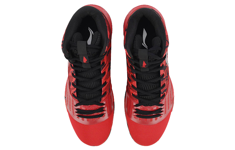 Shop Li-Ning Storm High-Top Basketbalschoenen ''Rood Zwart'' ABPP003-5