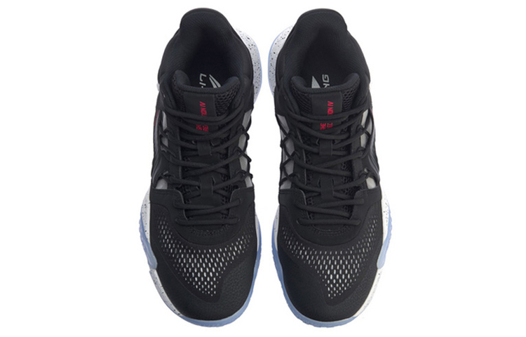 Shop Li-Ning Storm Mid 'Blanco y Negro'. ABAP073-1