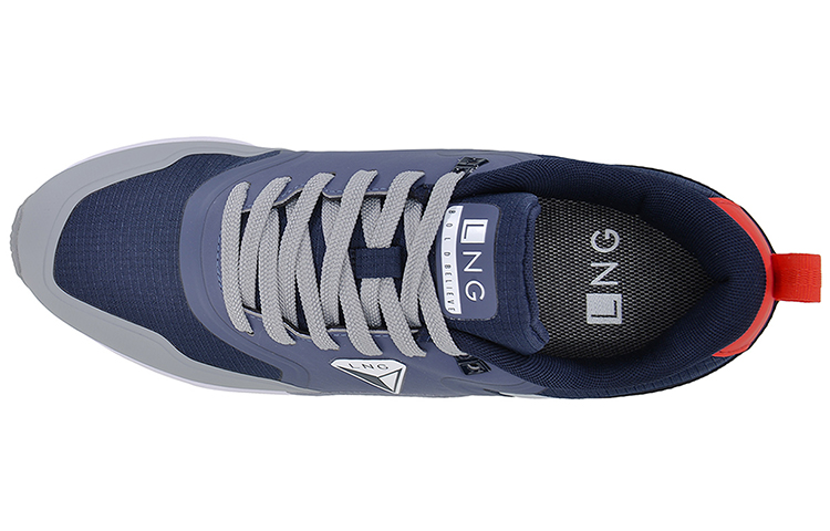 Lookbook Li-Ning Street 'Azul Blanco' LLAM017-3