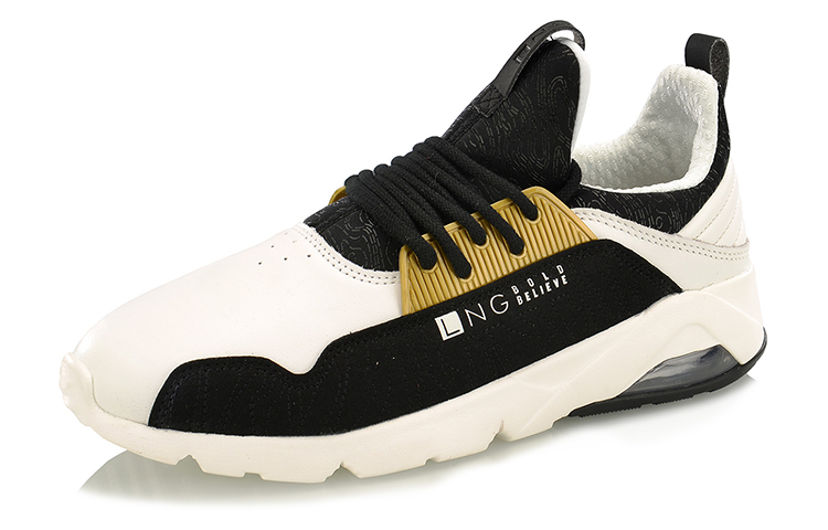 Order Li-Ning Street ''Wit Zwart'' LLAM027-2