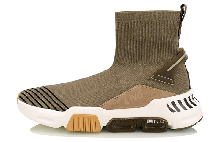 Li-Ning Street High 'Beige Khaki' LLAN069-2