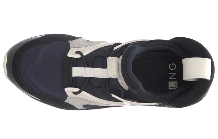 Lookbook Li-Ning Straatrenschoenen ''Zwart Blauw'' LLAL031-1