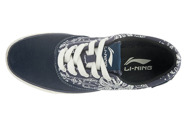 Lookbook Li-Ning Street Vulc ''Paisley Bleu Foncé'' ALAJ027-7