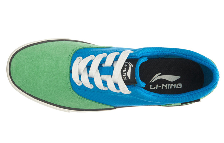 Lookbook Li-Ning Streetball ''Blau Grün Weiß'' ALAL157-1