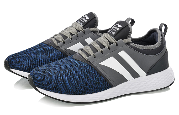 Lookbook Li-Ning Stripe ''Blauw Grijs'' AGCN139-3