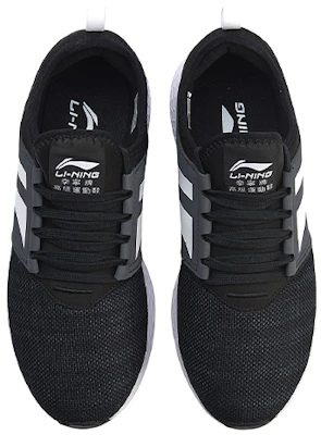 Li-Ning Stripe Runner ''Zwart Wit'' AGCN139-1 Shop Li-Ning Stripe Runner ''Zwart Wit'' AGCN139-1