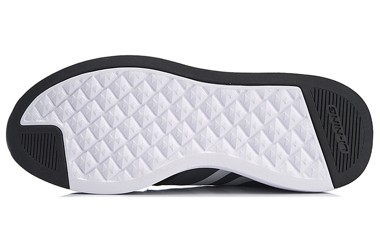 Purchase Li-Ning Stripe Runner ''Zwart Wit'' AGCN139-1