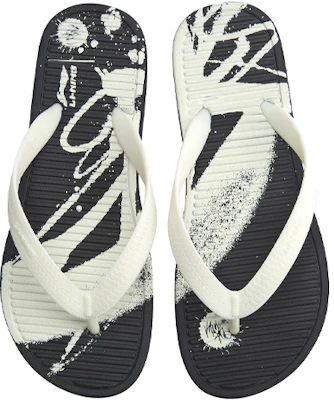 Li-Ning Stylische Flip-Flops Weiß Schwarz AGAP024-2 Shop Li-Ning Stylische Flip-Flops Weiß Schwarz AGAP024-2