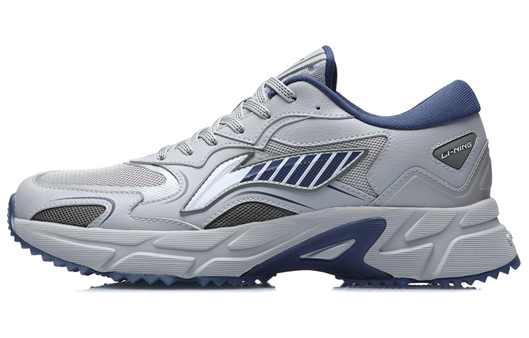 Li-Ning Stylish Running 'Grey Blue' ARLS025-2YC
