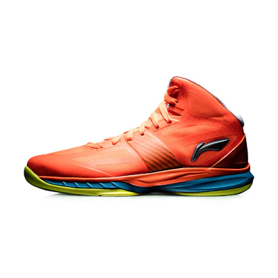 Li-Ning Super Light 10 Mid Basketball Shoes 'Orange-Blue'