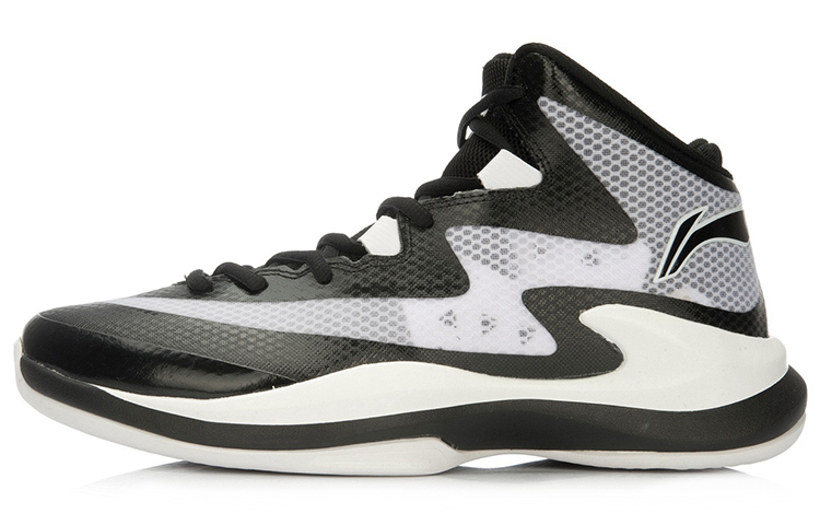 Li-Ning Super Light 13 Mid 'Black White' ABFL011-6