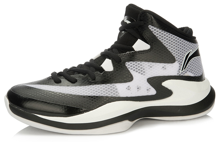 Order Li-Ning Super Light 13 Mid 'Black White' ABFL011-6