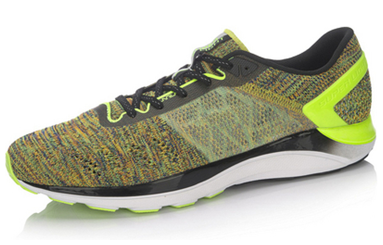 Order Li-Ning Super Light 14 ''Fluorescerend Groen Zwart'' ARBM019-1