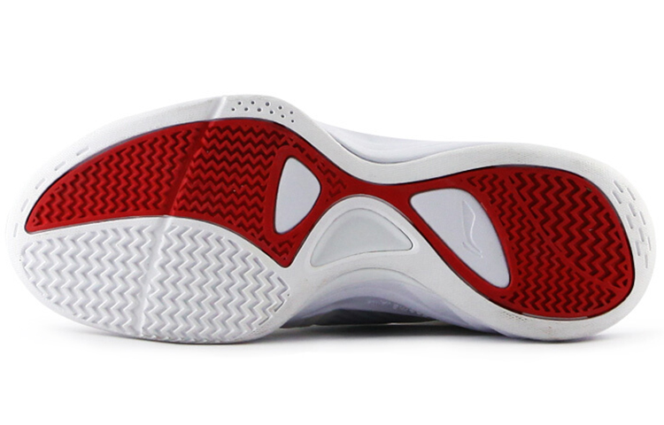 Shop Li-Ning Superlight 10 ''Blanc Gris'' ABPL069-5