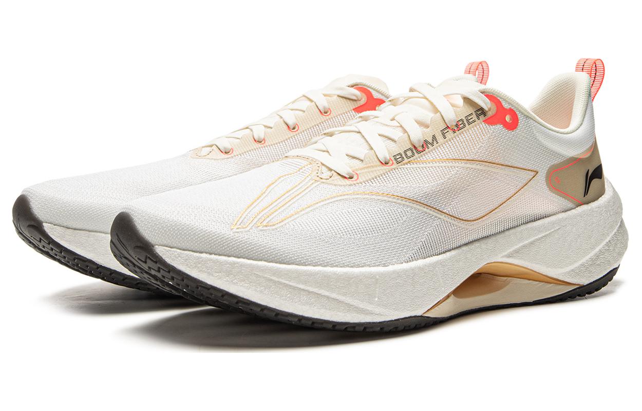 Lookbook 李寧 超軽21 グレー白オレンジ ARBU001-49