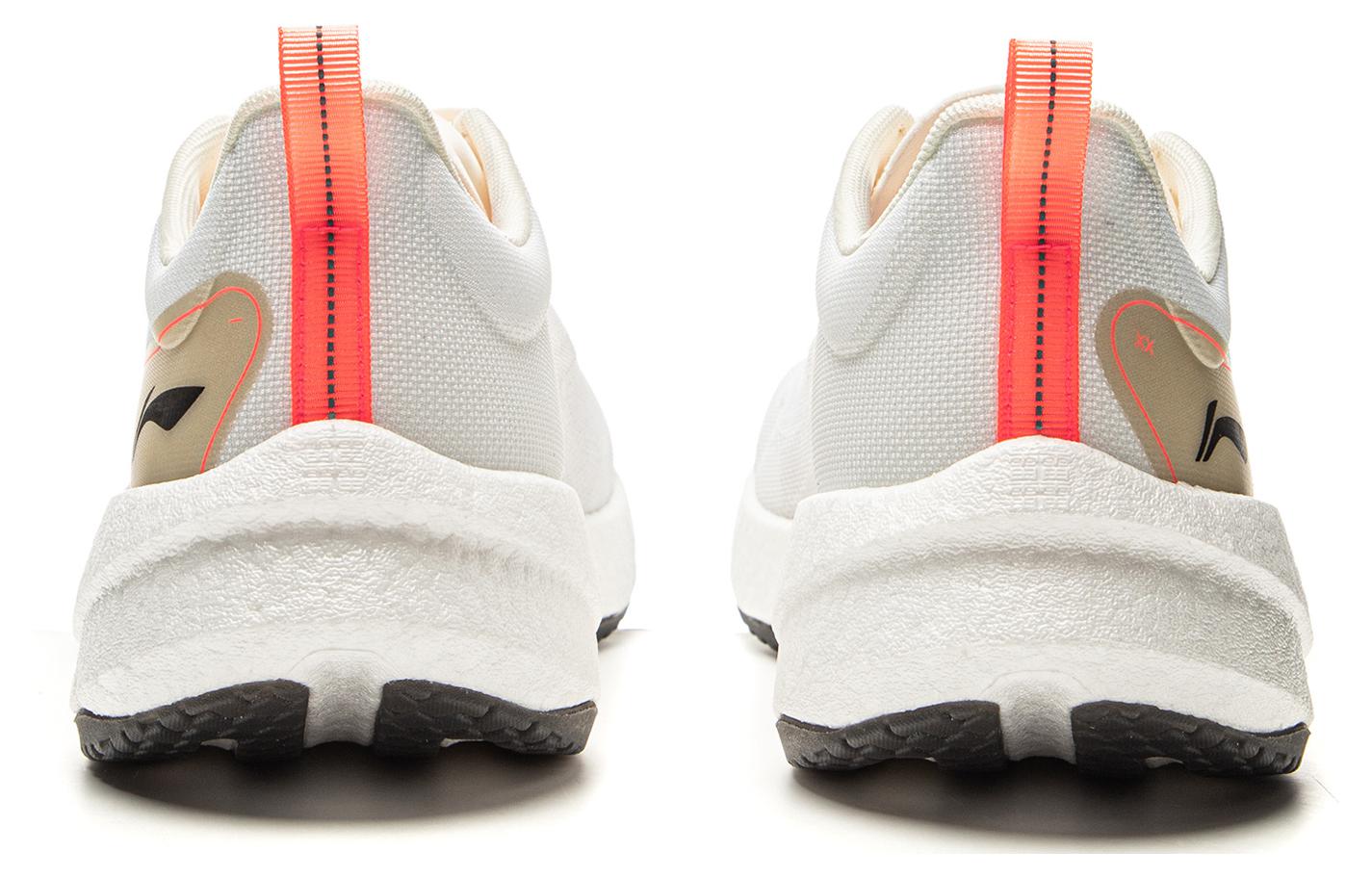 Details for 李寧 超軽21 グレー白オレンジ ARBU001-49