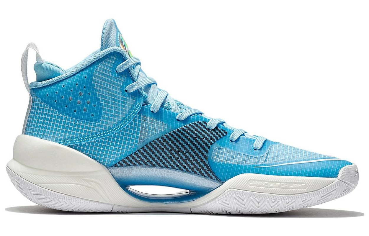 Order 李寧 超軽量 "ブルーホワイト" (Rīningu Chōkeiryō "Burū Howaito") ABAS027-4