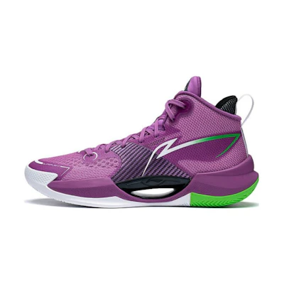 Li-Ning Superlight 'Green Purple'