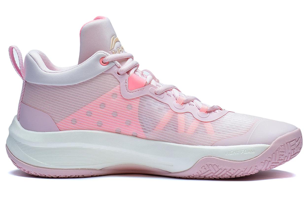 Lookbook Li-Ning Superlight Speed 1 'Blanco Rosa' ABAS041-2
