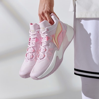 Li-Ning Superlight Speed 1 'Putih Pink' Sepatu Olahraga ABAS041-2 Details for Li-Ning Superlight Speed 1 'Putih Pink' Sepatu Olahraga ABAS041-2