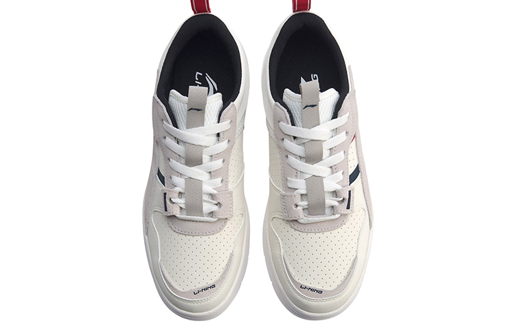 Shop Li-Ning Superwave 'Blanco Gris' AGCP085-1