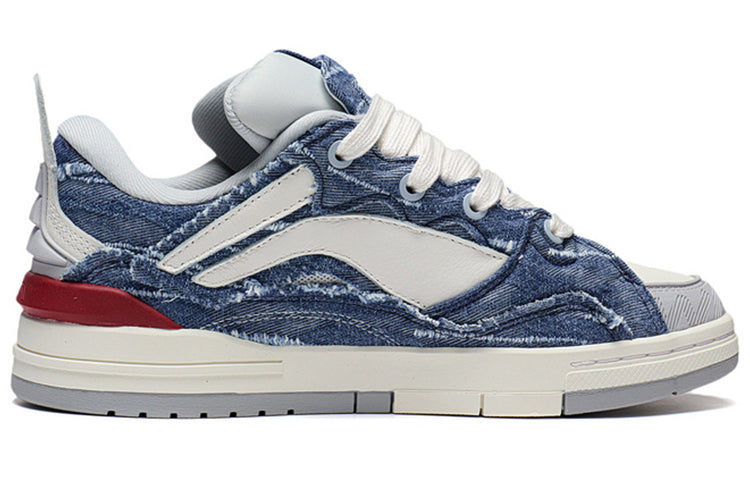 Order Li-Ning Superwave Golden 'Biru Denim Putih' AECS073-10