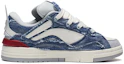 Order Li-Ning Superwave Golden 'Biru Denim Putih' AECS073-10
