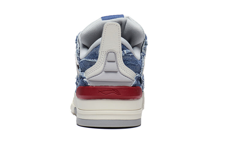 Sizing Li-Ning Superwave Golden 'Biru Denim Putih' AECS073-10