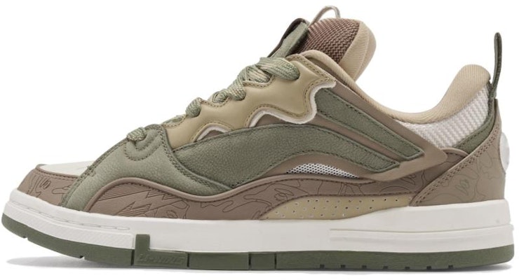 Li-Ning Superwave Golden x AAPE 10TH Anniversary 'Green Brown' AECS087-7 Buy Li-Ning Superwave Golden x AAPE 10TH Anniversary 'Green Brown' AECS087-7
