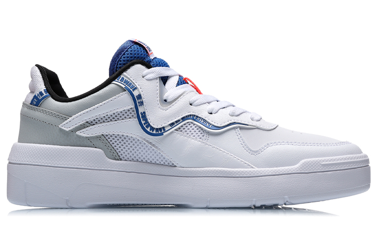 Order LiNing李寧 唯我 SPWV Lite 耐磨防滑 低筒 板鞋 男款 白藍