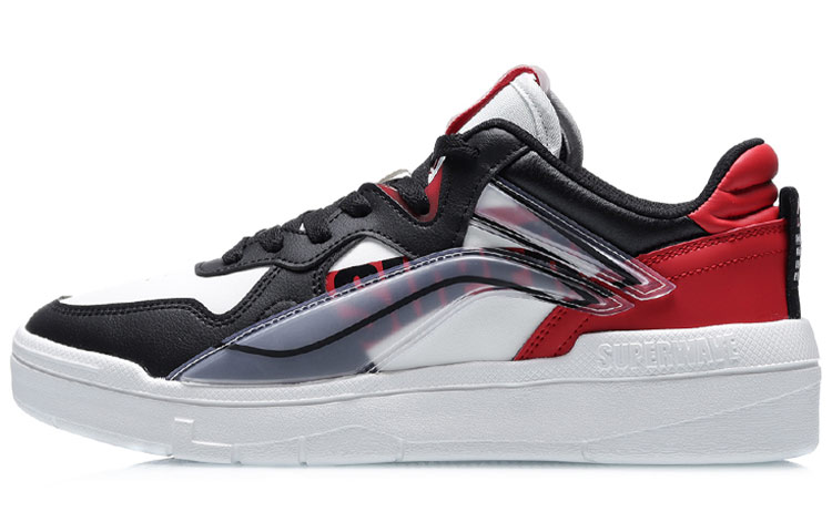 Li-Ning Superwave Low 'Black White Red' AECR003-2