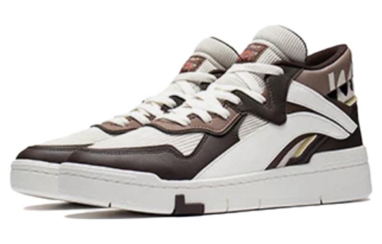 Lookbook 李宁 Superwave Mid PRM '棕白色' AGCS151-3