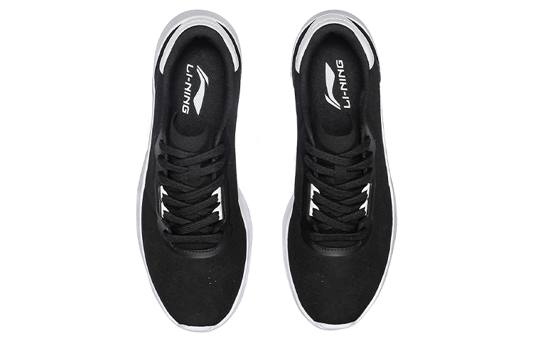 Shop Kasut Lari Ringan Li-Ning 'Hitam Putih' AGCN101-4